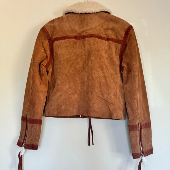 BLANK NYC Faux Fur Collar Leather jacket size: S New With Tags - Picture 5 of 7